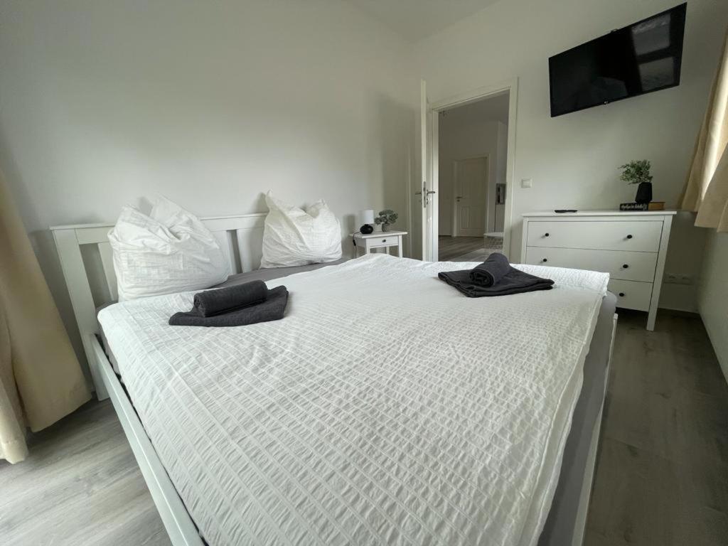 Quartier Am Haff Aparthotel Ueckermunde Bagian luar foto